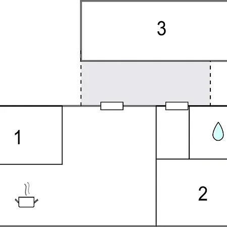 Дом отдыха 3 Bedroom Awesome In